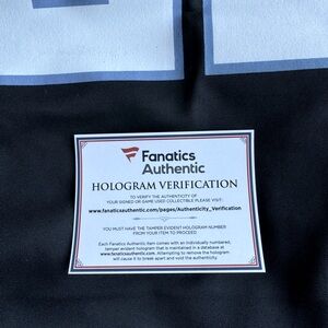 Autographed Christian Mcafferty Panthers jersey